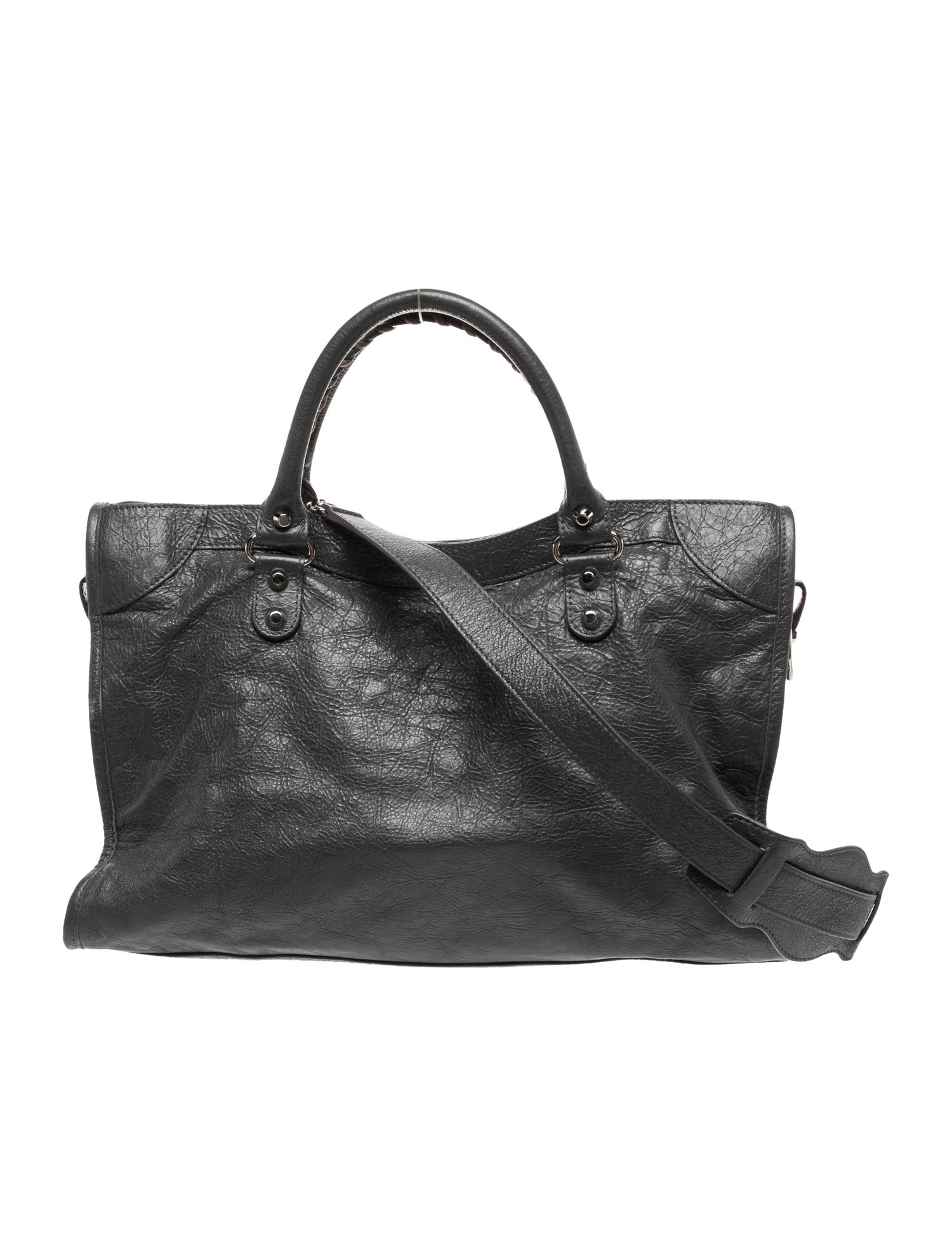 Balenciaga Leather Motocross Classic City